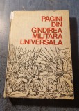 Pagini din gindirea militara universala volumul 2 Simion Pintea