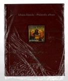 Album filatelic Crăciun (bilingv), 2011, &icirc;n folie