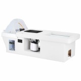 Pat Head SPA Madeira, pat cosmetic și scafandru coafură pentru salon de masaj cu abur, &icirc;ncălzire, taburet, LED