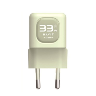 Acumulator pentru Priza 33W, USB, Type-C - Havit (UC230 EU) - Green foto