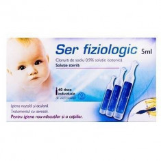 Ser fiziologic TOTAL DISTRIBUTION solutie 5ml x 40 monodoze foto