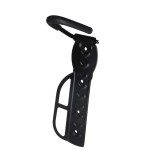 Suport perete pentru bicicleta carlig 25 kg negru