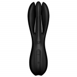 Satisfyer Threesome 2 vibrator multifuncțional negru