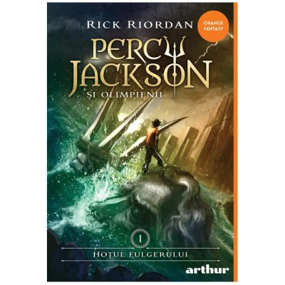 Percy Jackson 1: hotul fulgerului, Rick Riordan foto