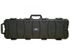 Cutie Transport Arma Airsoft 100cm ASG, ABS, Roti, Burete Protectie, Negru