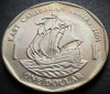 Moneda exotica 1 DOLAR - INSULELE CARAIBE de EST, anul 2004 * Cod 3475, America Centrala si de Sud