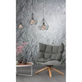 Tapet decorativ marmura cu insertii lucioase City Glow 34254