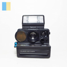 Revue Sonar AutoFOcus 5005 (Polaroid Land Camera) cu Blitz Polatronic 5 foto