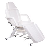 Scaun cosmetic, spatar si suport picioare reglabile, 2 sertare depozitare, sarcina maxima 160 kg, lungime 183 cm