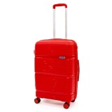 Troler Waves, Rosu, 66X43X26 cm ComfortTravel Luggage, Ella Icon