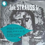 Disc vinil, LP. Overture The Gipsy Baron (Der Zigeunerbaron). Overture The Bat Op. 362 (Die Fledermaus)-Joh. Str, Clasica