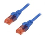 Patch Cord Ethernet Cat6 U/UTP 2m Albastru, Digitus