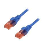 Patch Cord Ethernet Cat6 U/UTP 2m Albastru