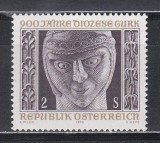 Austria 1972 - A 900-a aniversare a Episcopiei Gurk, MNH, Nestampilat