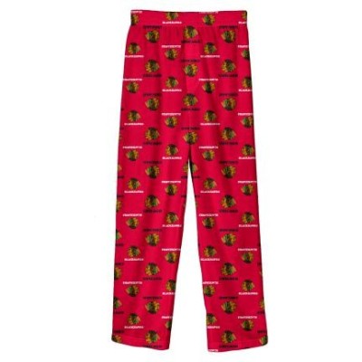 Chicago Blackhawks pantaloni de pijama pentru copii Colored Printed Pant - Dětsk&amp;eacute; M (9 - 11 let) foto