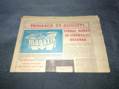 REVISTA MAGAZIN 22 AUGUST 1981 foto