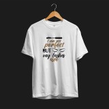 Tricou personalizat I Am Not Perfect But My Lashes Are - XXL