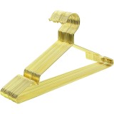 Set 20 umerase metalice SONGMICS aurii, slim, antiderapante, 42 cm