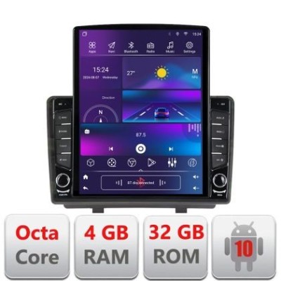 Navigatie Opel Zafira C 2011-2019 dedicata Ouad core 4+32 ecran vertical 9.7&amp;quot; DSP 360 FHD AHD Android radio gps internet KIT-zafira-c+EDT-E709 CarStor foto