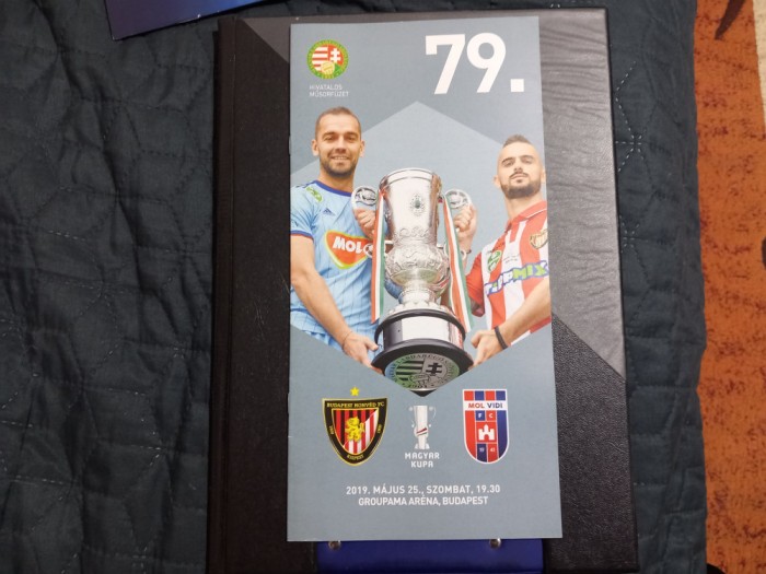 program Hondved Budapesta - Mol Vidi &rdquo;finala Cupa Ungariei&rdquo;