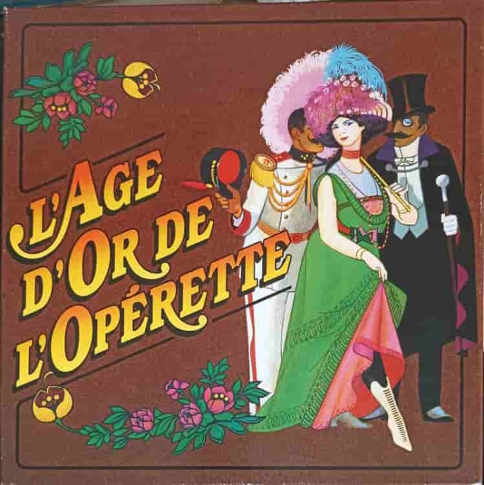 Disc vinil, LP. L&#039;AGE D&#039;OR DE L&#039;OPERETTE. SETBOX 8 DISCURI VINIL-COLECTIV-243154