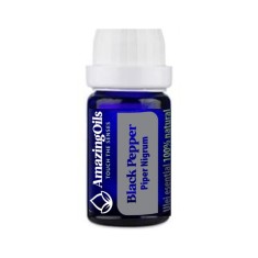 PIPER NEGRU-Ulei esential 100% pur - BLACK PEPPER OIL (Piper nigrum) 5ml