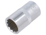 Cheie tubulara 12 Puncte 1/2 inch 15mm C.K Otel Crom-Vanadium