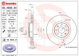 BREMBO 09.4939.31 PRIME LINE - UV Coated Disc frana