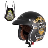 Cumpara ieftin Casca Moto W-TEC V541 Black Heart, XS (53-54), Negru/Grafica