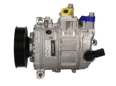 Compresor aer conditionat Audi A3 (8L), 1996-2003, motorizare 1.9 TDI, 74kw/96kw, diesel, rola curea 110 mm, 6 caneluri, de tip Denso: 7SEU17C