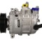 Compresor aer conditionat Audi A3 (8L), 1996-2003, motorizare 1.9 TDI, 74kw/96kw, diesel, rola curea 110 mm, 6 caneluri, de tip Denso: 7SEU17C