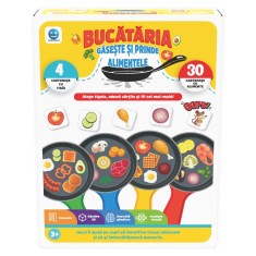 Joc educativ, Smile Games, Bucataria - gaseste si prinde alimentele
