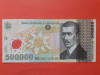 Bancnota 500000 lei 2000 semnatura Isarescu aUNC+++ ---&gt; UNC