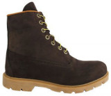 LICHIDARE STOC! Bocanci TIMBERLAND 6 inch Basic waterproof originali 41,5/44,5, 41.5, 44.5, Piele naturala, Maro