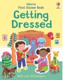 First Sticker Book Getting Dressed - Jessica Greenwell