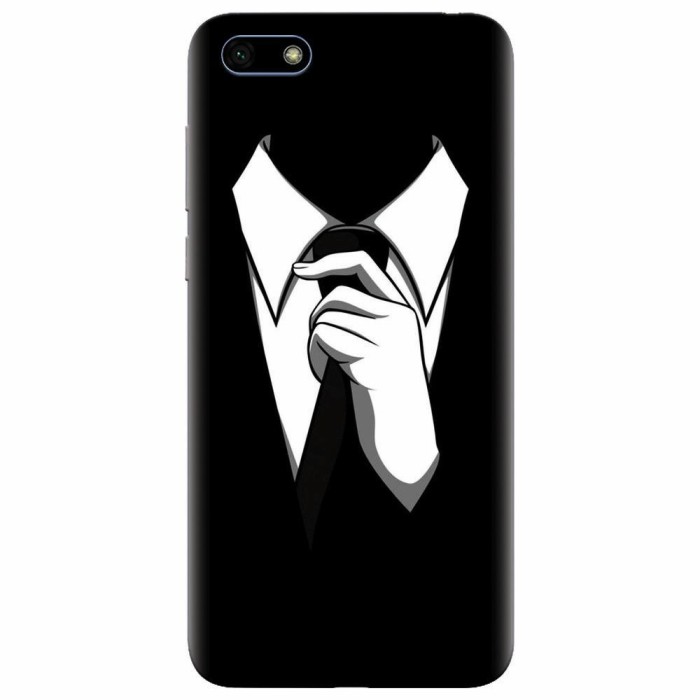 Husa silicon pentru Huawei Y5 Prime 2018, Suit