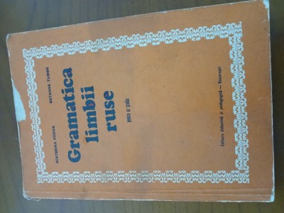 Gramatica Limbii Ruse-Ecaterina Fodor foto