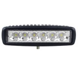 Proiector LED Auto Offroad 18W/12V-24V, 1320 Lumeni, Lungime 16 cm, Flood Beam 60 Grade KWF18W-FLOOD