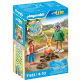 Playmobil my Life - Foc de tabara cu bezele