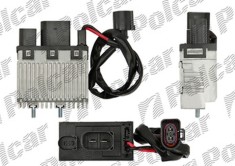 Releu ventilator racire Audi A4 (B6), 2000-2004, motor 2.4 V6, 2.7 V6 T, 2.8 V6, 3.0 V6, benzina, 2.5 TDI, diesel, cu AC, pt.modele cu racire suplime
