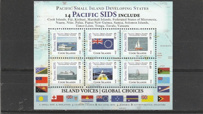 Insule din Pacific Cook Island..