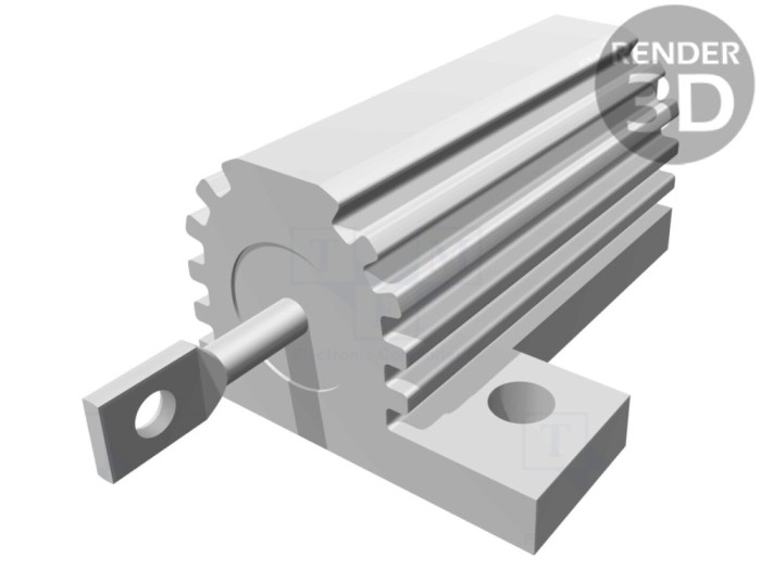 Rezistor bobinat 47&Omega; 25W