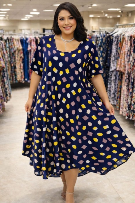 Rochie Maxi din Vascoza cod 0005Marimea