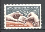 Franta.1966 Ziua marcii postale SF.507, Nestampilat