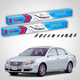 Cumpara ieftin Ștergătoare Toyota Avalon III GSX30 Sedan 2004-2008 | Set Față Flat Premium &ndash; TeamCar&reg;