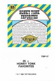 Unknown Artist - 25 + Honky Tonk Favorites, Caseta audio