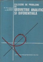 Culegere de geometrie analitica si diferentiala (Bercovici, Rimer, Triandaf) foto