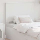 vidaXL Tăblie cap cu headboard Alb 80 cm Lemn compozit 887692