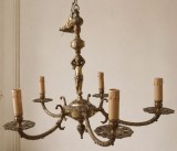 Candelabru din bronz &icirc;n stil francez,piesa cu o lucrătură de o foarte mare finete