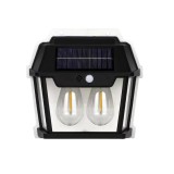 Lampa solara tip felinar 28W Smartix cu 2 Becuri